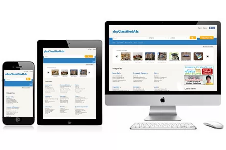 responsive php classified ads script